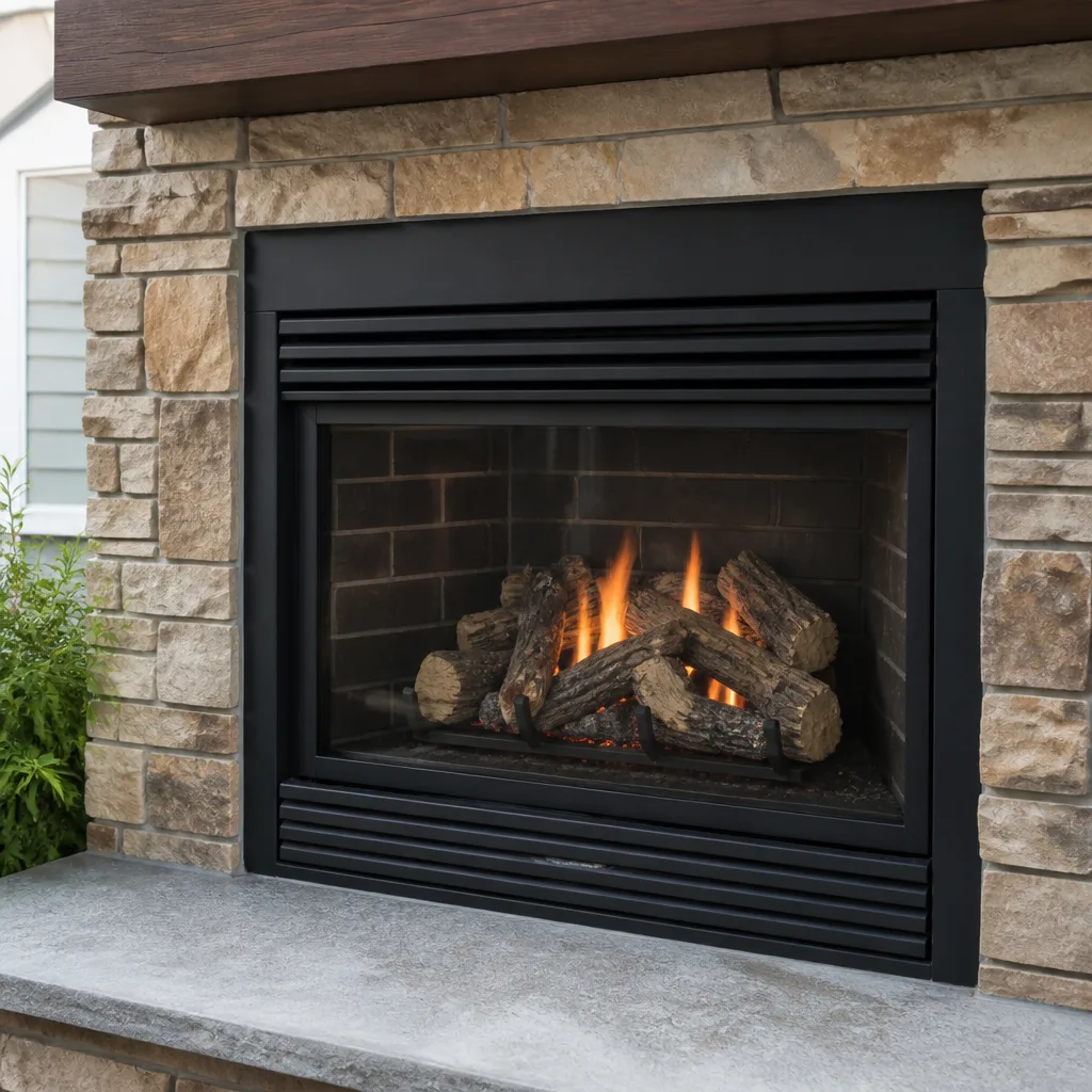 Gas fireplace service